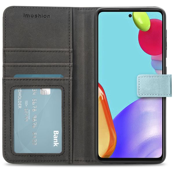 imoshion Étui de télephone portefeuille Samsung Galaxy A52(s) (5G/4G) - Bleu clair