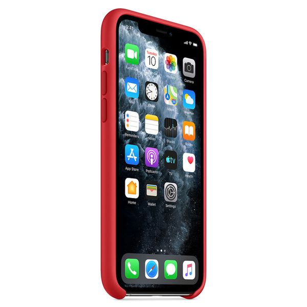 Apple Coque en silicone Apple iPhone 11 Pro - Rouge