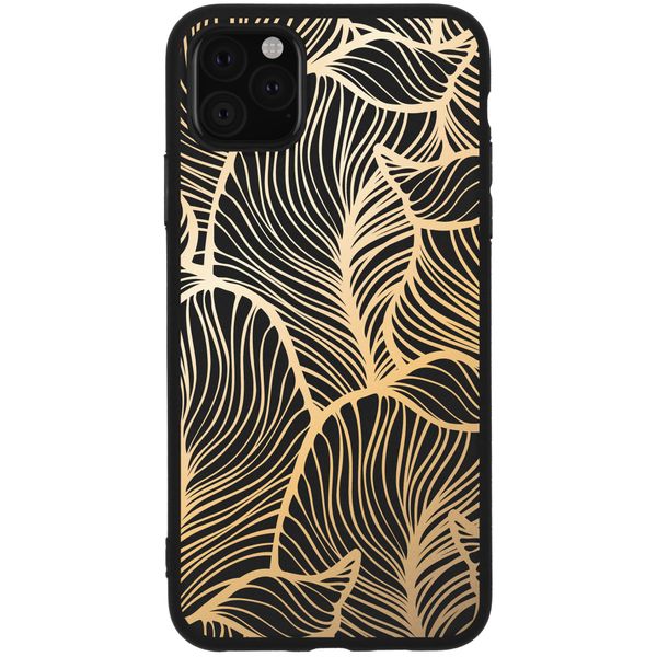 Coque design Color iPhone 11 Pro Max - Golden Leaves