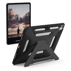 UAG Coque arrière Scout Plus avec support Scout Apple iPad Pro 13 (2025) M5 / (2024) M4 - Black