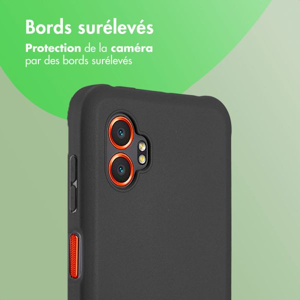 imoshion Coque Couleur Samsung Galaxy Xcover 7 Pro - Noir