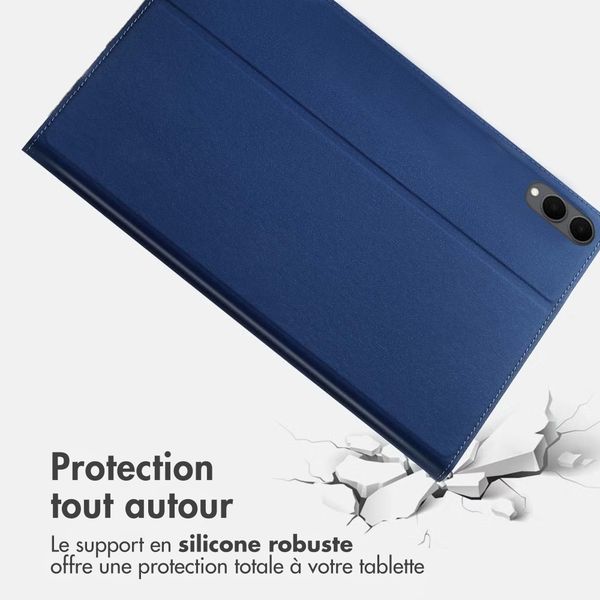 Accezz Coque tablette Classic Samsung Galaxy Tab S11 Ultra - Bleu foncé