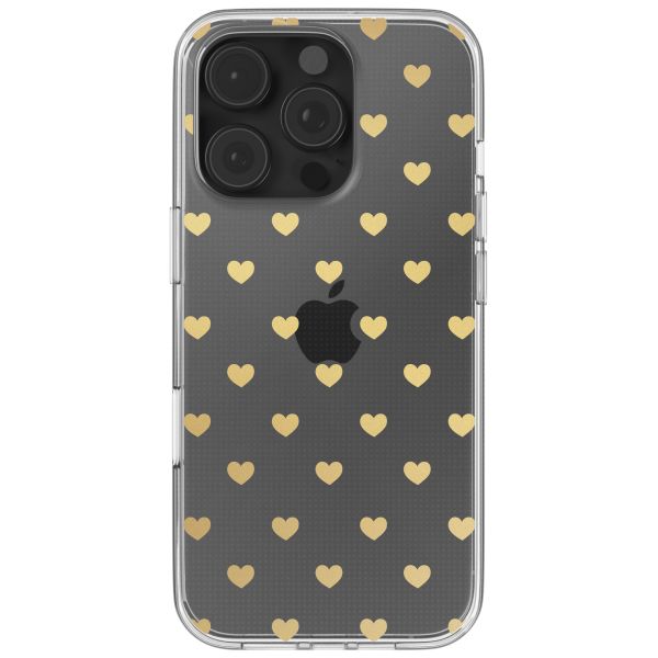 imoshion Coque Design iPhone 16 Pro - Golden Hearts