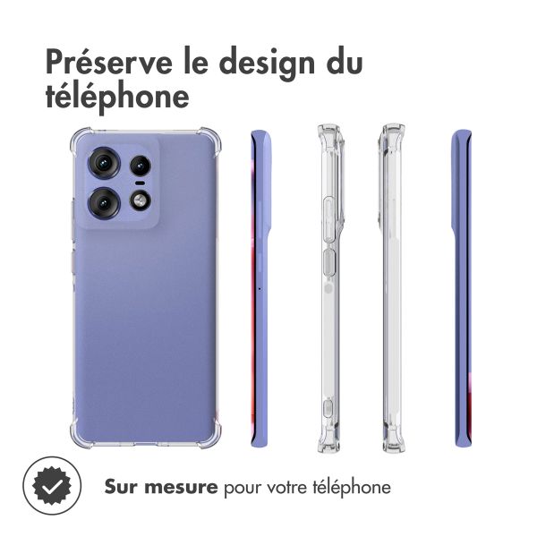 imoshion Shockproof Case Motorola Edge 50 Pro - Transparent
