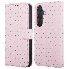 imoshion Étui de télephone portefeuille Design Samsung Galaxy S25 - Happy Dots