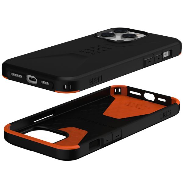 UAG Coque Civilian MagSafe Apple iPhone 14 Pro Max - Noir
