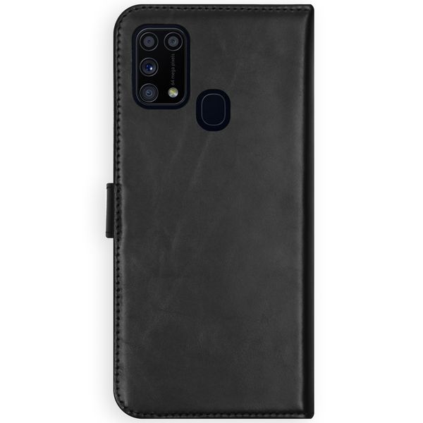 Selencia Étui de téléphone portefeuille en cuir véritable Samsung Galaxy M31