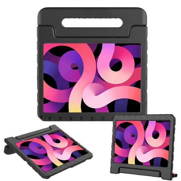 imoshion Coque kidsproof avec poignée iPad Air 5 (2022) / Air 4 (2020) - Noir