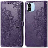 imoshion Etui de téléphone portefeuille Mandala Xiaomi Redmi A1 / A2 - Violet