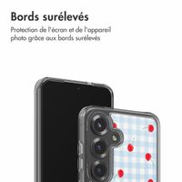 imoshion Coque Design Samsung Galaxy S25 - Cherry Check