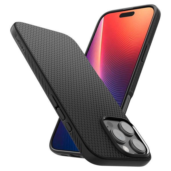 Spigen Coque Liquid Air™ iPhone 16 Pro Max - Matte Black