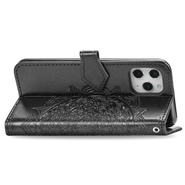 Etui de téléphone portefeuille Mandala Apple iPhone 12 (Pro)
