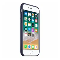 Apple Coque en silicone Apple iPhone SE (2022 / 2020) / 8 / 7 - Midnight Blue
