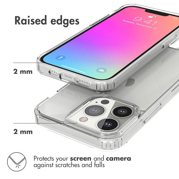 Accezz Coque Xtreme Impact Apple iPhone 13 Pro - Transparent