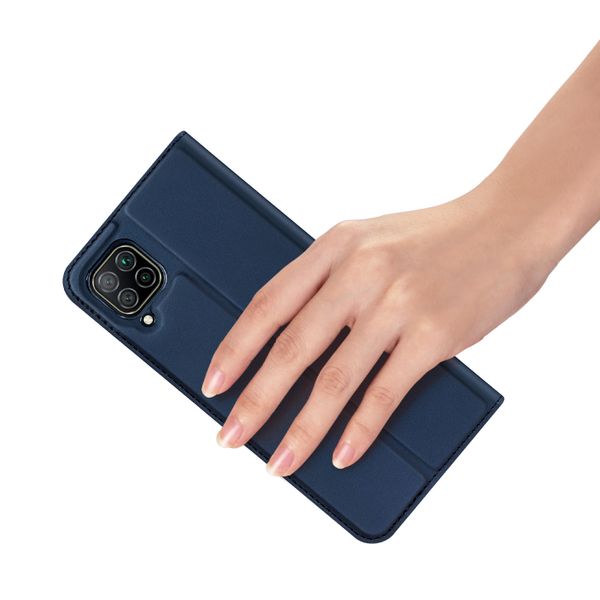 Dux Ducis Étui de téléphone Slim Huawei P40 Lite - Bleu foncé