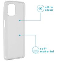 imoshion Coque silicone Motorola Edge 20 Lite - Transparent