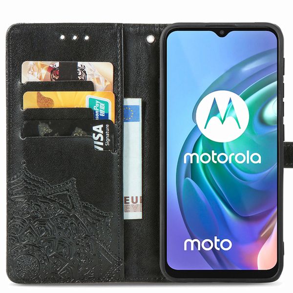 imoshion Etui de télephone Mandala Motorola Moto G30 / G20 / G10 (Power) - Noir