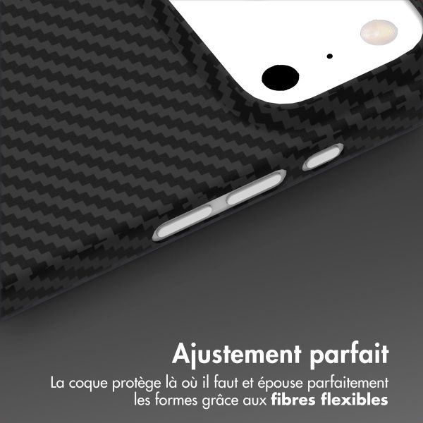 Accezz Coque Kevlar MagSafe Apple iPhone 17 Pro Max - Noir