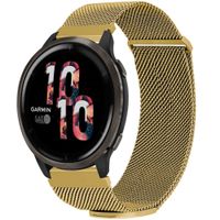 imoshion Bracelet magnétique milanais  - Connexion universelle 22 mm - Taille M - Doré