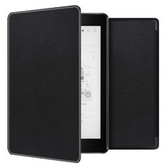 imoshion Étui de liseuse portefeuille Slim Hard Kobo Aura One - Noir