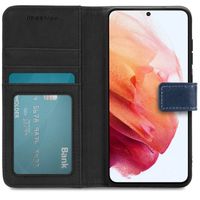 imoshion Étui de télephone portefeuille Samsung Galaxy S21 FE - Bleu foncé