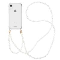 imoshion Coque avec dragonne + bracelet iPhone Xr - Perles Cœurs