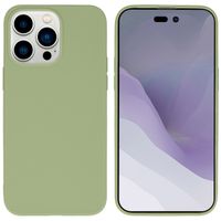imoshion Coque Couleur Apple iPhone 14 Pro Max - Olive Green