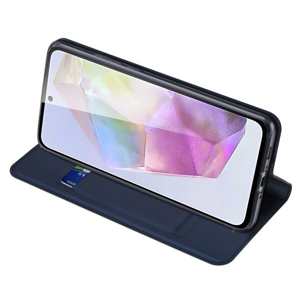 Dux Ducis Étui de téléphone Slim Samsung Galaxy A36 / A56 - Bleu foncé
