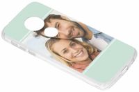 Concevez votre propre coque en gel Moto E5 / G6 Play - Transparent