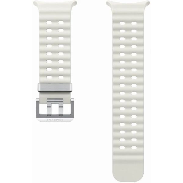 Samsung Bracelet extrême sport Marine Samsung Galaxy Watch Ultra - White Sand