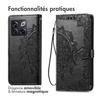 imoshion Etui de télephone Mandala OnePlus 10T - Noir