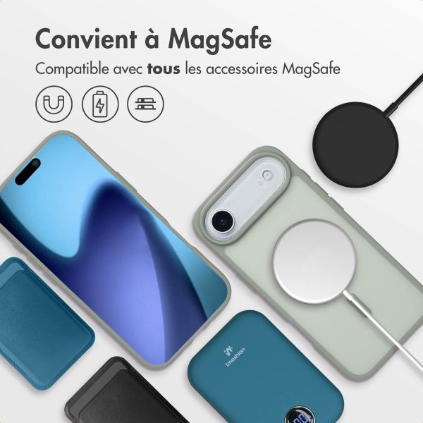 imoshion Coque Color Guard avec MagSafe Apple iPhone Air - Gris