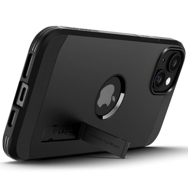 Spigen Coque Tough Armor MagSafe iPhone 15 - Noir