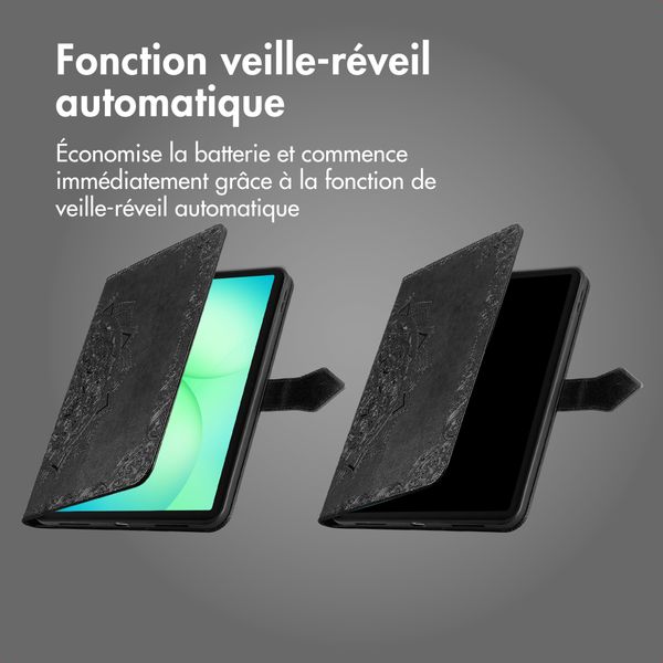 imoshion Coque tablette Samsung Galaxy Tab A11 Plus - Noir