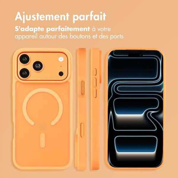 imoshion Coque Color Guard avec MagSafe Apple iPhone 17 Pro Max - Orange