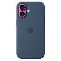 Apple Coque en silicone MagSafe iPhone 16 - Denim