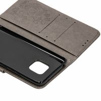 Etui de téléphone Fleurs de Trèfle Huawei Mate 20 Pro - Gris