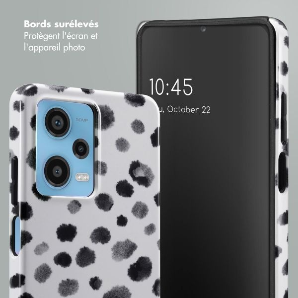 Selencia Coque arrière Vivid Xiaomi Redmi Note 12 Pro (5G) - Trendy Leopard