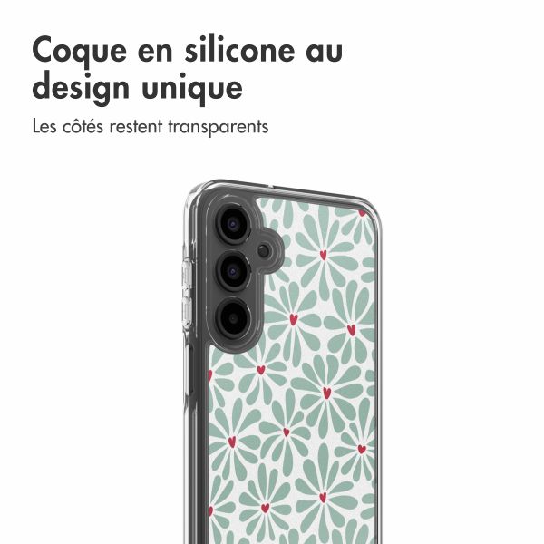 imoshion Coque Design Samsung Galaxy A16 - Bloom Love Sage Green