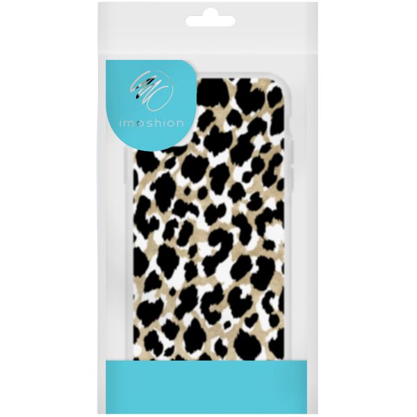imoshion Coque Design Apple iPhone Xr - Golden Leopard