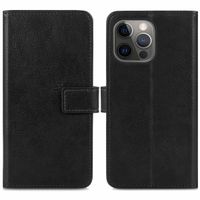 imoshion Étui de téléphone portefeuille Luxe Apple iPhone 13 Pro Max - Noir