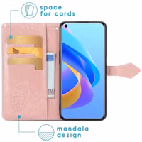 imoshion Etui de télephone Mandala Oppo A76 (4G) - Rose Doré