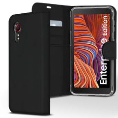 Accezz Étui de télephone Wallet Samsung Galaxy Xcover 5 - Noir