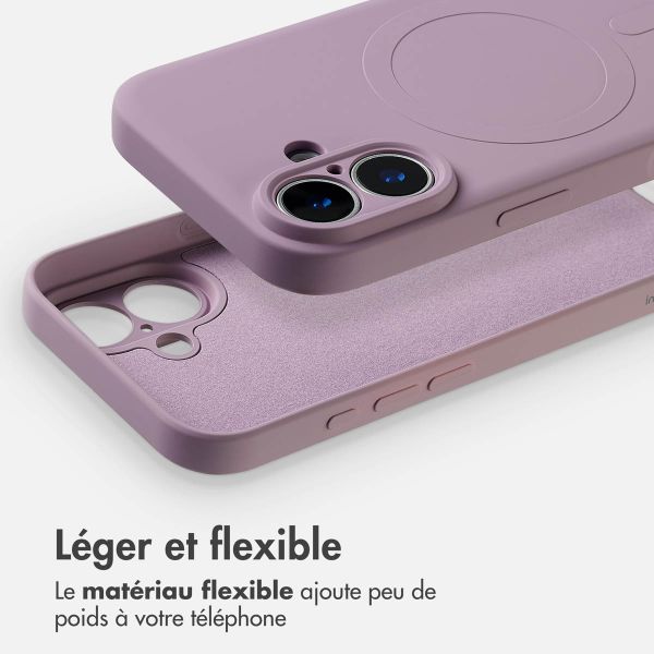 imoshion Coque Couleur avec MagSafe Apple iPhone 17 - Violet