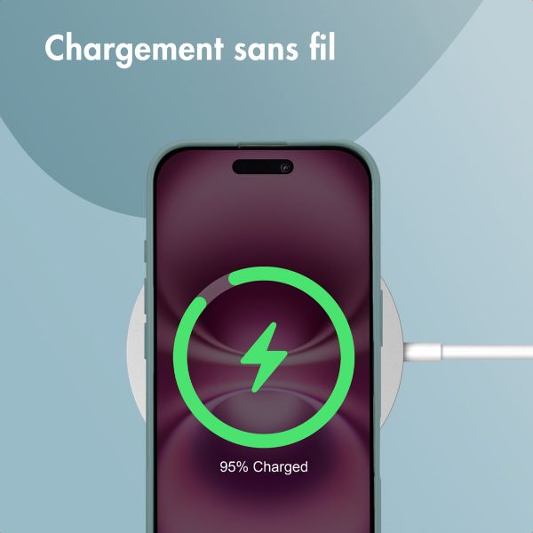 imoshion Coque Couleur Apple iPhone 16 - Pine Green