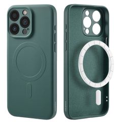 imoshion Coque Couleur avec MagSafe iPhone 15 Pro Max - Vert foncé