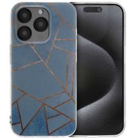 imoshion Coque Design iPhone 15 Pro - Blue Graphic