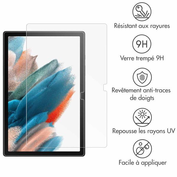 imoshion Protection d'écran en verre trempé Samsung Galaxy Tab A8 - Transparent 