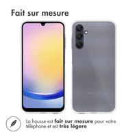 Accezz Coque Clear 100% recyclée Samsung Galaxy A25 (5G) - Transparent