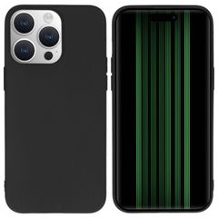 imoshion Coque Couleur iPhone 15 Pro Max - Noir